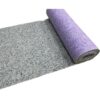Carpet Underlay 12mm Thick PU Foam - 15m² Coverage - Non-Slip Gripper Underlay for Carpet Floors - Sound & Thermal Insulation - Durable Cushioned Carpet Underlayment – Purple/Blue