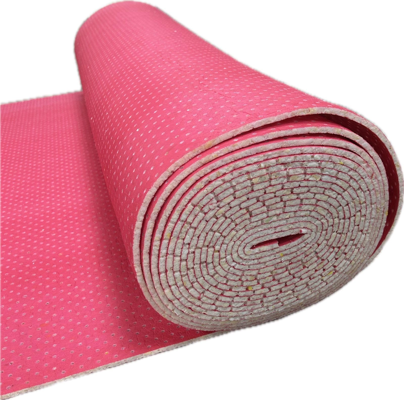 IMPERIAL STUDIOS 8mm Heatwave Carpet Underlay, Pink, Flame Retardant, Underfloor Heating Compatible, PU Foam